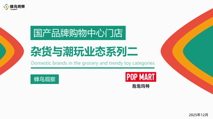 蜂鸟观察-杂货与潮玩业态系列（二）